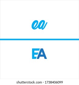 E Diseño abstracto del logotipo de una letra