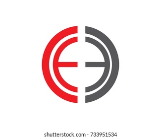 E Letter Logo Business Template Vector icon
