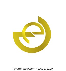e letter logo concept for exploration logo company. e letter is symbol search. vector logo, symbol, sign, or mark design illustration