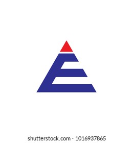 E letter logo design