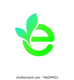 E letter logo design