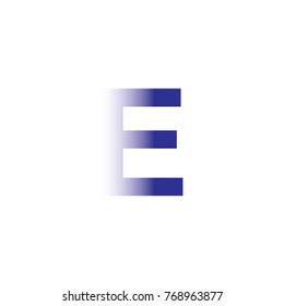 e letter logo design 