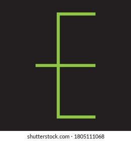 E Letter Logo Design Creative Icon Modern Letters Vector Logo