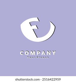 Logotipo creativo del diseño del logotipo de la letra E