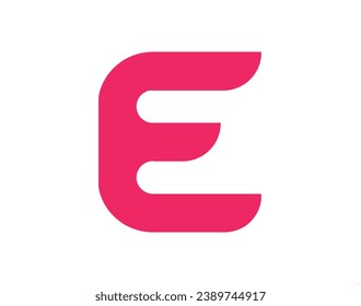 Elementos de diseño del logotipo de la letra E
