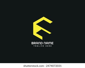 E Letter Logo Design Monogram