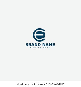 E Letter Logo Design Template Vector