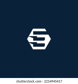 Elementos de plantilla de diseño de logotipo de letra E. Logo de la letra digital abstracta moderna. Ilustración vectorial.
