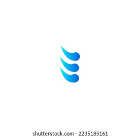 E letter logo design template elements. Modern abstract digital alphabet letter logo. Vector illustration.