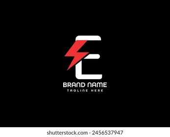 E Letter Logo Design Template