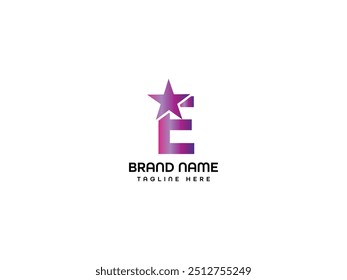 
Plantilla de diseño de logotipo de letra E