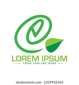 E letter logo design unique and modern logo design