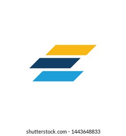 E letter logo design vector template