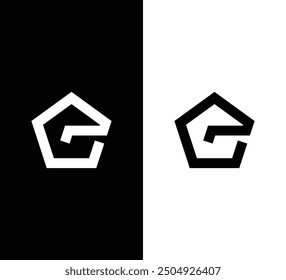 E letter logo design vector