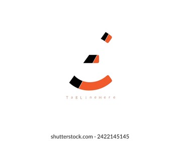  E    letter logo design with white background in illustrator. Vector logo, calligraphy designs for logo, Poster, Invitation, etc.