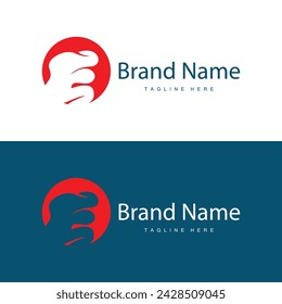 E letter logo in simple style Luxury product brand template illustration