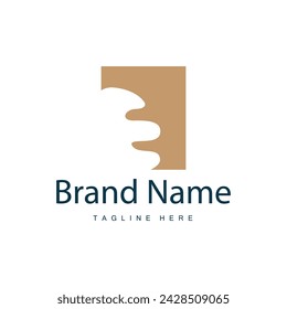 E letter logo in simple style Luxury product brand template illustration