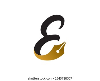 E Letter logo or symbol template design