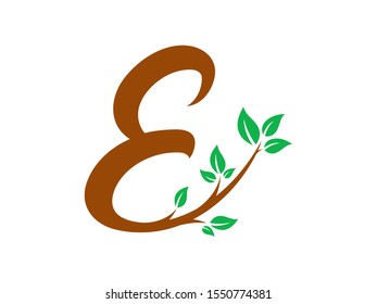 E Letter logo or symbol template design