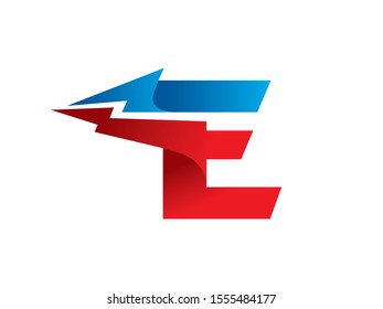 E Letter logo or symbol template design