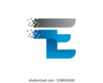 E Letter logo or symbol template
