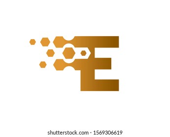 E Letter logo or symbol template design