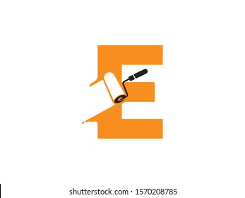 E Letter logo or symbol template design