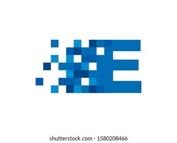 E Letter logo or symbol template design