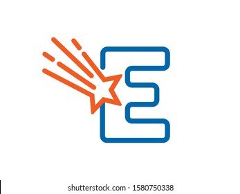 E Letter logo or symbol template design