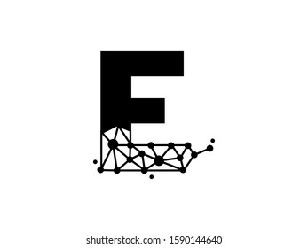 E letter logo or symbol template design