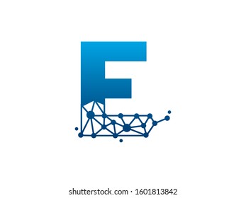 E Letter logo or symbol template design