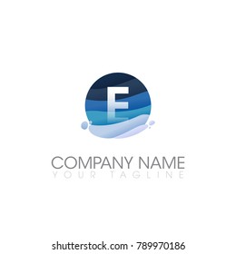 E LETTER LOGO TEMPLATE
