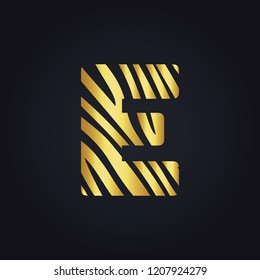E letter logo vector design. Initial letter E logo design.