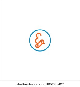 E letter logo vector design on white color background. e icon