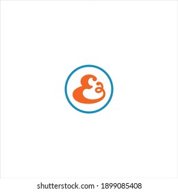 E letter logo vector design on white color background. e icon