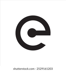 E Letter Logo Vector Design, E Name Logo Vector Art,  E letter Vector logo 