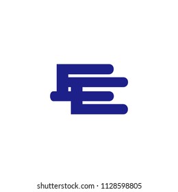 e letter logo vector ispirations