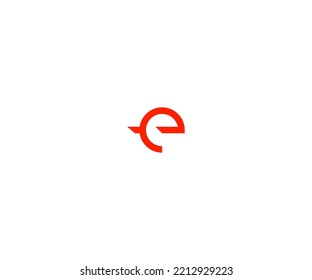 E Letter Logo Vector Template Abstract Monogram Symbol