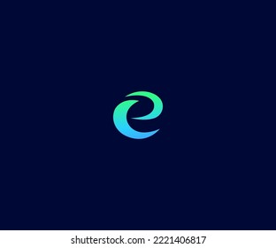 E Letter Logo Vector Template Abstract Monogram Symbol. Usable for Business sport, technology, fashion, digital And future creative logo