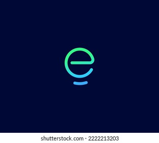 E Letter Logo Vector Template Abstract Monogram Symbol. Usable for Business sport, technology, fashion, digital And future creative logo
