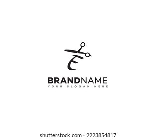 E Letter Logo Vector Template beauty salon logo