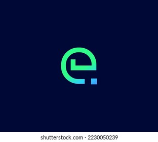 E Letter Logo Vector Template Abstract Monogram Symbol. Usable for Business sport, technology, fashion, digital And future creative logo