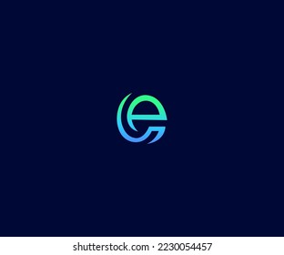 E Letter Logo Vector Template Abstract Monogram Symbol. Usable for Business sport, technology, fashion, digital And future creative logo