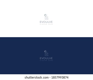 Vector De Icono De Logotipo De Letra E
