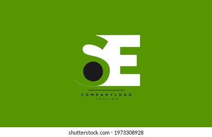 E Letter Monogram Icon Logo vector illustration
