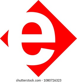 e letter vector logo