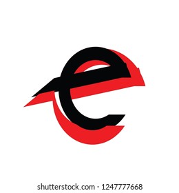e letter vector logo