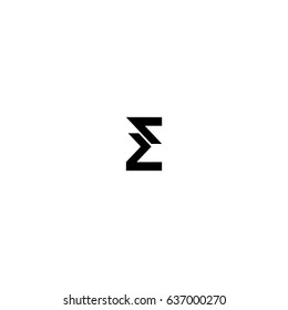 e letter vector logo