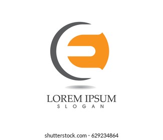E letters business logo