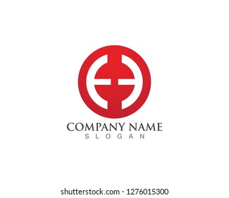 E Letters logos
